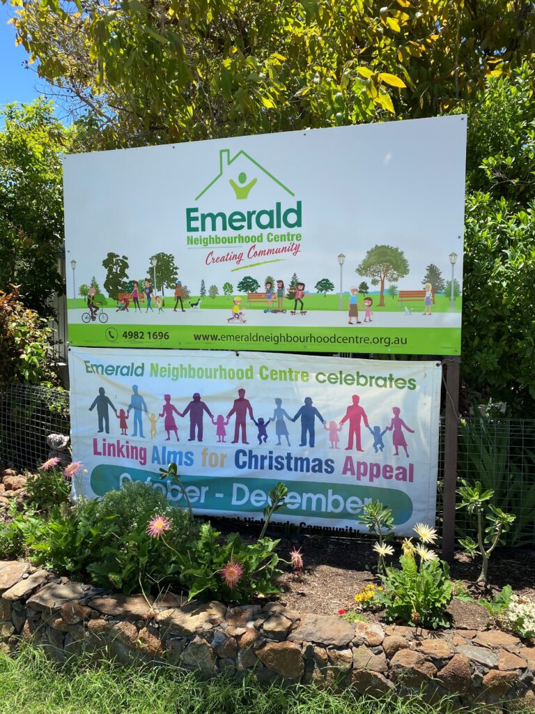 Image of Emerald Neighbourhood Centre sign