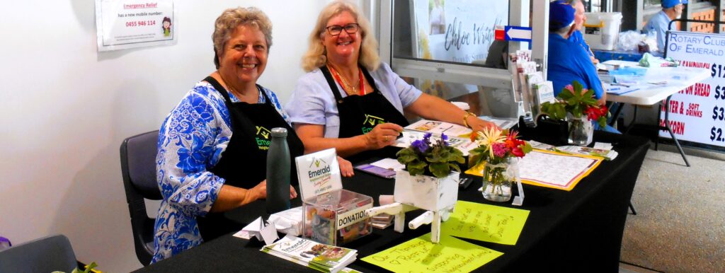 Emerald Neighbourhood Centre stall at Flourish Event