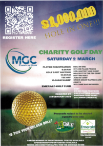 Emerald Neighbourhood Centre Charity Golf Day