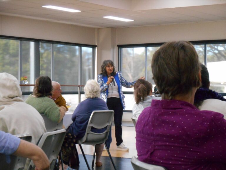 Emerald Neighbourhood Centre Special Guest, Julie Cross