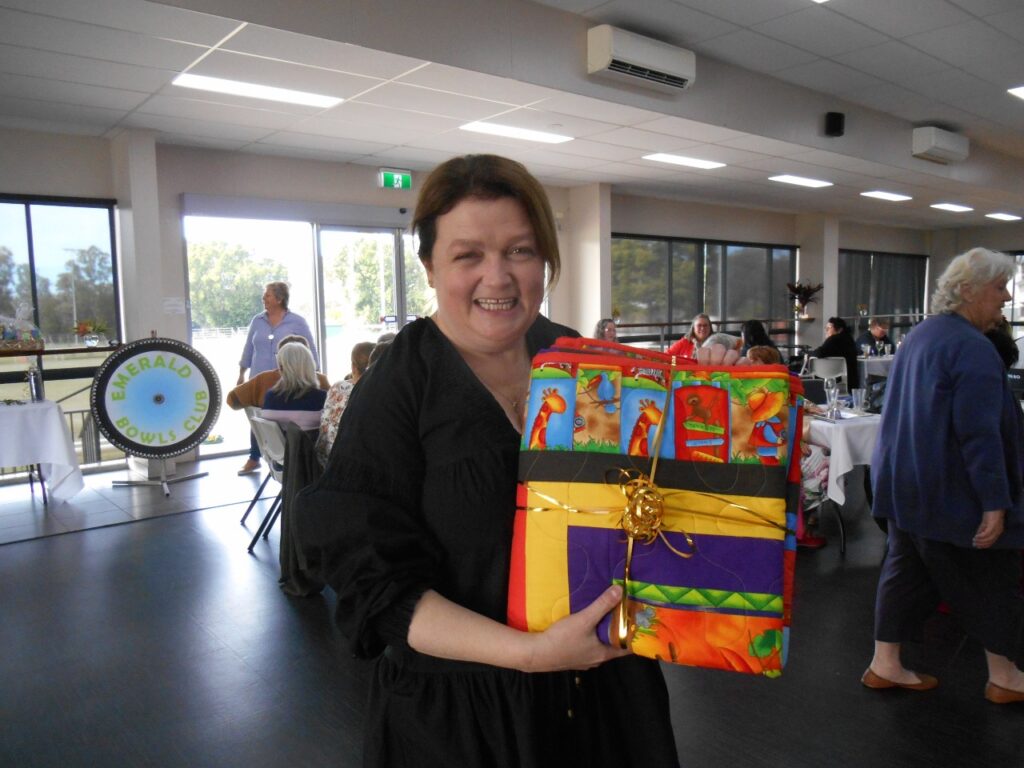 Emerald Neighbourhood Centre Sparkle Breakfast Winners with Prizes